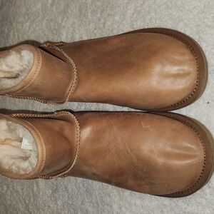 Austrailia Luxe Collective Cozy Tan Shearling-Lined Boots NWT 13